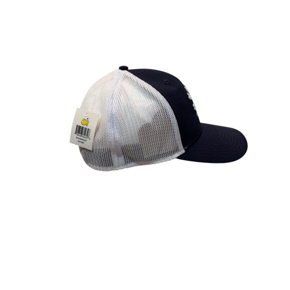 Masters 2022 Augusta National Golf Club Navy & White Mesh Snapback Cap New - Picture 5 of 8